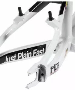 SpeedCo MSeries XLT Aluminum BMX Race Frame-White/Black