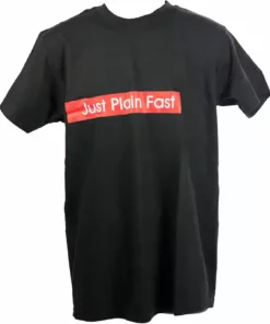 APPAREL Speedco Just Plain Fast T-Shirt-Black