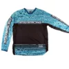 Stay Strong Mash Up Race Jersey-Teal/Black