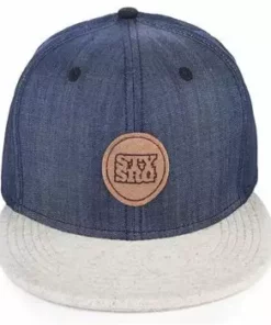Stay Strong Snapback Hat-Denim/White APPAREL