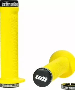 Stay Strong Flanged Lock-On Grips-Ltd Ed Yellow