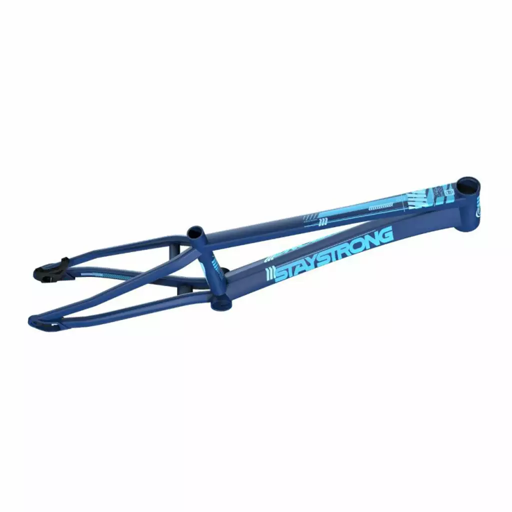 FRAMES Stay Strong For Life V4 Disc BMX Race Frame-Navy 3 FRAMES Stay Strong For Life V4 Disc BMX Race Frame-Navy