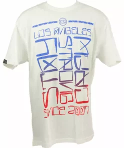 APPAREL Stay Strong Los Angeles T-Shirt-White/Blue