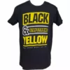 Stay Strong Black And Yellow T-Shirt-Black/Yellow APPAREL