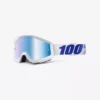 100% Strata Equinox Goggles-Mirror Blue Lens PROTECTIVE GEAR