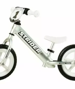 Strider ST Pro Balance Push Bike-Silver PUSH BIKES