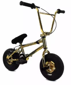 Fat Boy Thunder Bolt Stunt Mini Bike - Gold/Black LITTLE BIKES