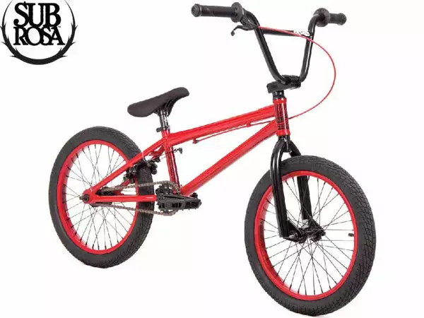 LITTLE BIKES Subrosa Tiro BMX Bike-18"-Gloss Red/Black 1 LITTLE BIKES Subrosa Tiro BMX Bike-18"-Gloss Red/Black