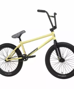 Sunday Street Sweeper LHD 20.75"TT BMX Bike-Matte Notepad Yellow Jake Seeley Signature