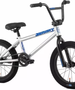 LITTLE BIKES Sunday Blueprint 16" Bike-Silver/Blue