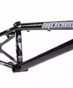 Supercross 2012 Bolt LT Chromoly BMX Race Frame-Gloss Black-Pro