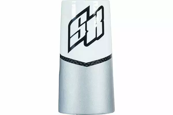 FRAMES Supercross Envy BLK Carbon Fiber Race Frame-Carbon/White/Silver 2 FRAMES Supercross Envy BLK Carbon Fiber Race Frame-Carbon/White/Silver