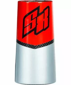 Supercross Envy BLK Carbon Fiber BMX Race Frame-Red/Silver