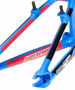 Supercross Envy V5 BMX Race Frame-Cyan Blue