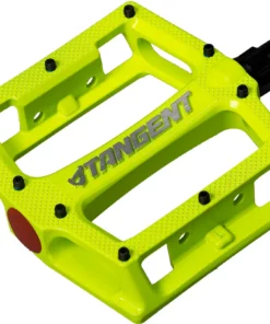 Tangent Platform Pedals-Fluorescent Green