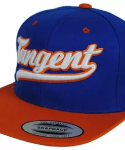 Tangent Snapback Hat-Blue/Orange