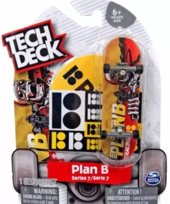 Tech Deck Mini Skateboard-Plan B Series 7-Plan B Racing