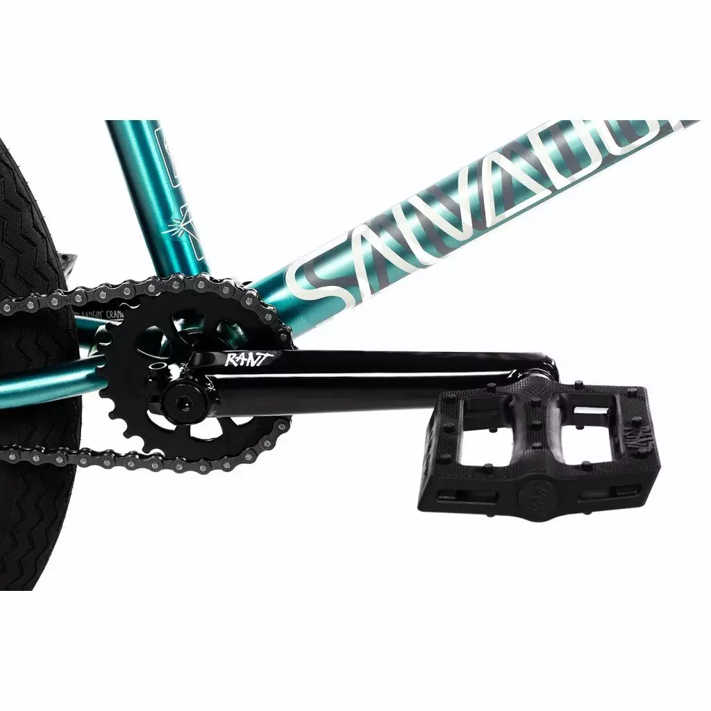 FREESTYLE BIKES Subrosa Salvador XL 21"TT BMX Bike-Matte Trans Teal 4 FREESTYLE BIKES Subrosa Salvador XL 21"TT BMX Bike-Matte Trans Teal