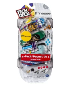 Tech Deck Mini Skateboard-Finesse Series 2-4 Pack Toys