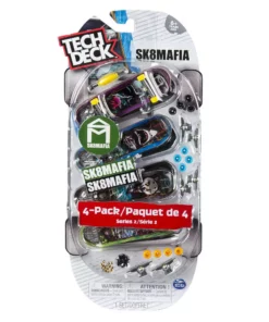 Tech Deck Mini Skateboard-Sk8mafia Series 2-4 Pack