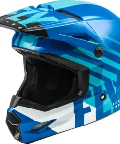 Fly Racing Kinetic Thrive Helmet-Blue/White Helmets