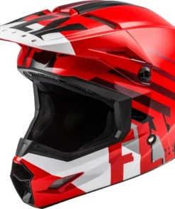 Helmets Fly Racing Kinetic Thrive Helmet-Red/White/Black