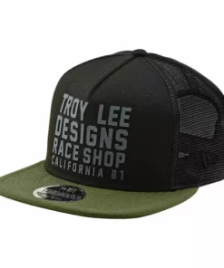 APPAREL Troy Lee Designs RC Cali Snapback Hat-Rifle Green