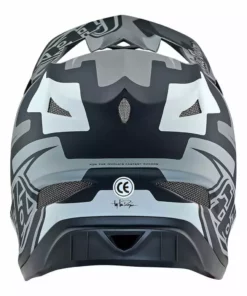 Helmets Troy Lee Designs D3 FIberlite Speedcode Helmet-Gray