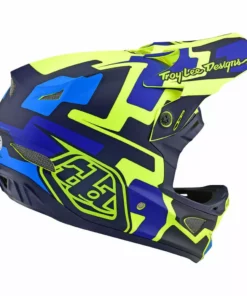 Troy Lee Designs D3 FIberlite Speedcode Helmet-Gray