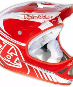 Troy Lee 2013 D2 Delta Composite Helmet-Red