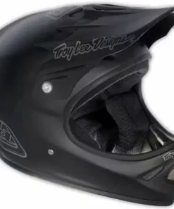 PROTECTIVE GEAR Troy Lee 2013 D2 Midnight Black Composite Helmet