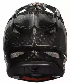 Troy Lee 2013 D3 Carbon Helmet-Pinstripe Black
