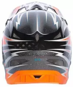 Troy Lee 2013 D3 Carbon Helmet-Zap Orange