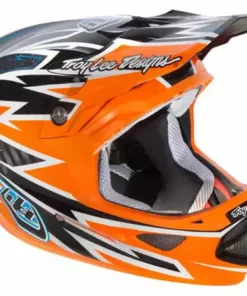 Troy Lee 2013 D3 Carbon Helmet-Zap Orange