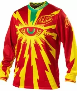 RACE WEAR Troy Lee 2013 GP Air Jersey-Cyclops Red/Yellow