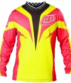 Troy Lee 2013 GP Air Jersey-Mirage Pink/Yellow