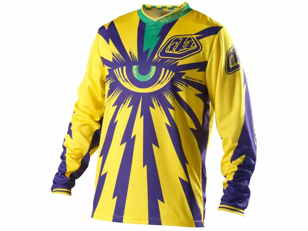 Troy Lee 2013 GP Jersey-Cyclops Yellow/Purple 1 Troy Lee 2013 GP Jersey-Cyclops Yellow/Purple