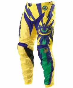 Troy Lee 2013 GP Pants-Cyclops Yellow/Purple RACE WEAR