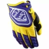 RACE WEAR Troy Lee 2013 GP Gloves-Yellow/Purple