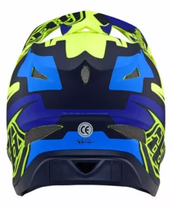 Troy Lee Designs D3 FIberlite Speedcode Helmet-Gray