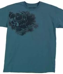 APPAREL Troy Lee Blur T-Shirt-Slate Blue
