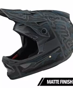 Troy Lee Designs D3 Fiberlite Factory Camo Helmet-Gray