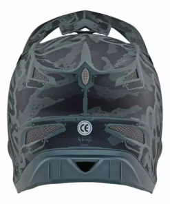 Troy Lee Designs D3 Fiberlite Factory Camo Helmet-Gray