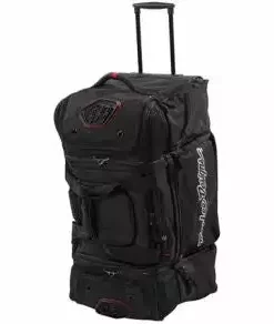 Troy Lee SE Gear Bag-Wheeled-Black Bags & Luggage