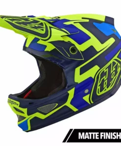 Troy Lee Designs D3 FIberlite Speedcode Helmet-Gray