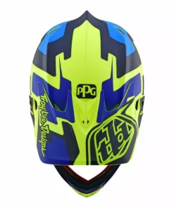 Troy Lee Designs D3 FIberlite Speedcode Helmet-Gray