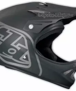 Troy Lee 2014 D2 Midnight II Composite Helmet-Matte Black
