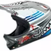 PROTECTIVE GEAR Troy Lee 2014 D2 P-51 Composite Helmet-Matte Gray