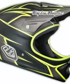 Troy Lee 2014 D2 Turbo Composite Helmet-Matte Gray PROTECTIVE GEAR