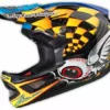 Troy Lee 2014 D3 Finish Line Carbon Helmet-Yellow